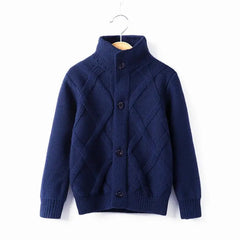 Toddler Boys Knitwear Long-Sleeve Cotton Cardigans