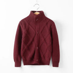 Toddler Boys Knitwear Long-Sleeve Cotton Cardigans