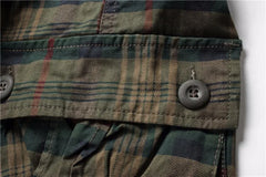 Plaid Beach Camouflage Shorts