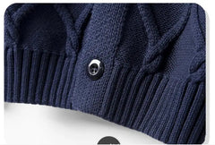 Toddler Boys Knitwear Long-Sleeve Cotton Cardigans
