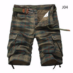 Plaid Beach Camouflage Shorts
