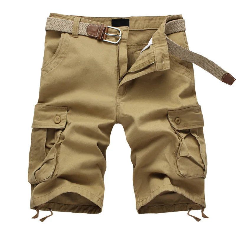 Plaid Beach Camouflage Shorts