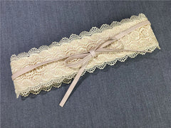 Ceinture en dentelle