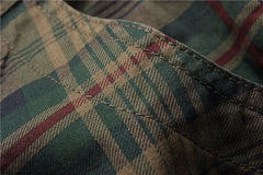 Plaid Beach Camouflage Shorts