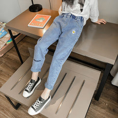 Fashion Jeans Spring Summer and Autumn Soft Casual Boutique Cotton