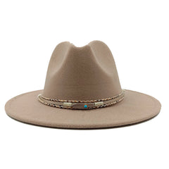 Wide Brimmed Jazz Hat Sombrero Hombre