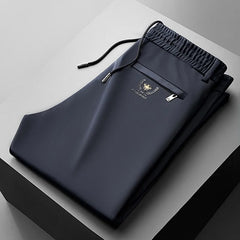 Sweatpants Male Straight Baggy Trousers