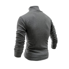 Cotton Half High Neck Base Sweater
