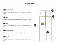 Pocket Natural Waist  Full Length Straight Daily Pants