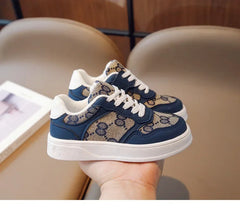 Sports Shoes Students Lace-up Light Sneakers for Girls Versatile Shoes