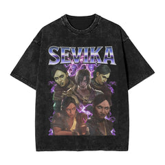 Arcane Jinx  Shirt Printed Washed Vintage  Novelty T-Shirts