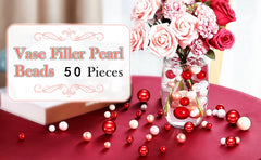 100Pcs DIY Floating Pearl Vase Filler, Decor for Desk Decoration, Party, Gift for Friend
