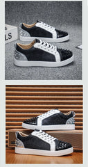 Leather Sneakers Shoes