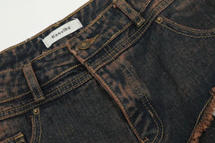 Baggy Pants Mens Y2k Jeans Cotton Casual Denim Trousers