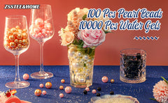 100Pcs DIY Floating Pearl Vase Filler, Decor for Desk Decoration, Party, Gift for Friend