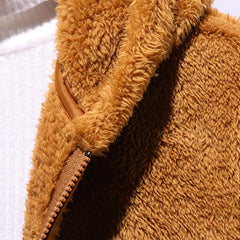 Hooded Solid Soft Cold-proof Thermal Warm Bomber Jackets