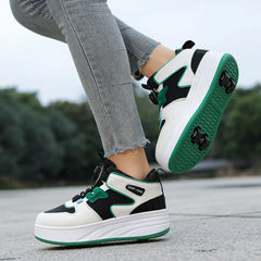 Chaussure à roulettes