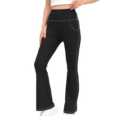 High Waisted Joggers Tummy Control Workout Cycling Pants Skinny Yoga Pants