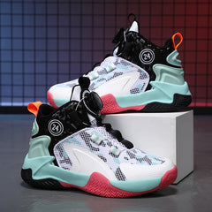 Kids Basketball Shoes Boys Sneakers Non-slip