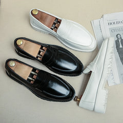 Handmade Soft Leather  Loafers Shoes Shoes Breathable