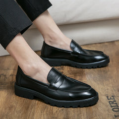 Handmade Soft Leather  Loafers Shoes Shoes Breathable