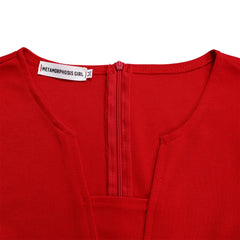 Robe à manches élégante