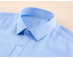 Classic Long Sleeve Solid/striped Shirts Shirt