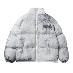 Padded Jacket Men Women Cartoon Bear Jackets