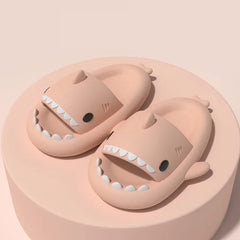 Kids Slippers Shark Flip Flops Soft Sole Cartoon