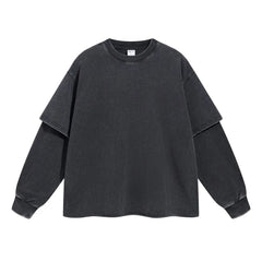 Unisex Retro Fashion Hip Hop Cotton Tops