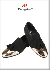 Mocassin en cuir noir