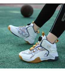 Kids Basketball Shoes Boys Sneakers Non-slip