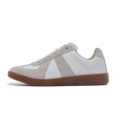 Sneakers unisexe en cuir véritable: chaussures décontractées pour hommes et femmes