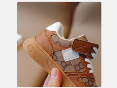 Sports Shoes Students Lace-up Light Sneakers for Girls Versatile Shoes