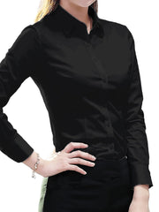 Chemise col rabattu