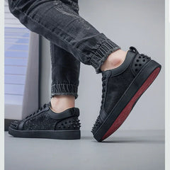 Leather Sneakers Shoes