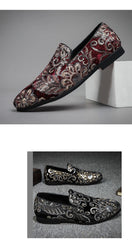 Vintage Men's Mocassins Loafers Shoes