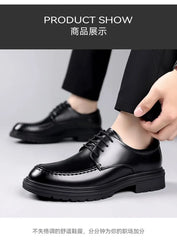Leather Shoes Slip Shoes