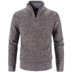 Sweater Jacket  Cold Coat Fleece Zipper Cardigan