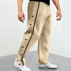 Coss-border leisure sports breasted loose straight drum draw rope large pant