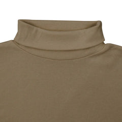 Cotton Half High Neck Base Sweater