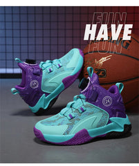 Kids Basketball Shoes Boys Sneakers Non-slip