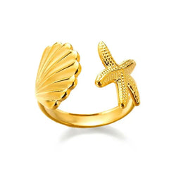 Gold Stainless Steel Rings