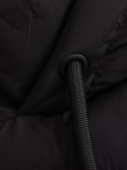Versatile cotton short hooded thick jacket coat