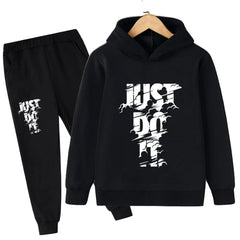 Sportswear Boys and Girls Hoodie+Pants 2-piece Set