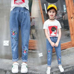 Fashion Jeans Spring Summer and Autumn Soft Casual Boutique Cotton