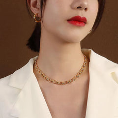 Waterproof Stainless Steel Metal Chain Necklace Bracelet