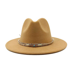 Wide Brimmed Jazz Hat Sombrero Hombre