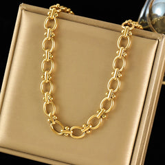 Waterproof Stainless Steel Metal Chain Necklace Bracelet