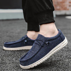 Leisure Sneakers Breathable Lightweight Outdoor Canvas Shoes